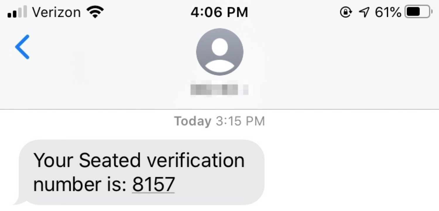 email verification code number